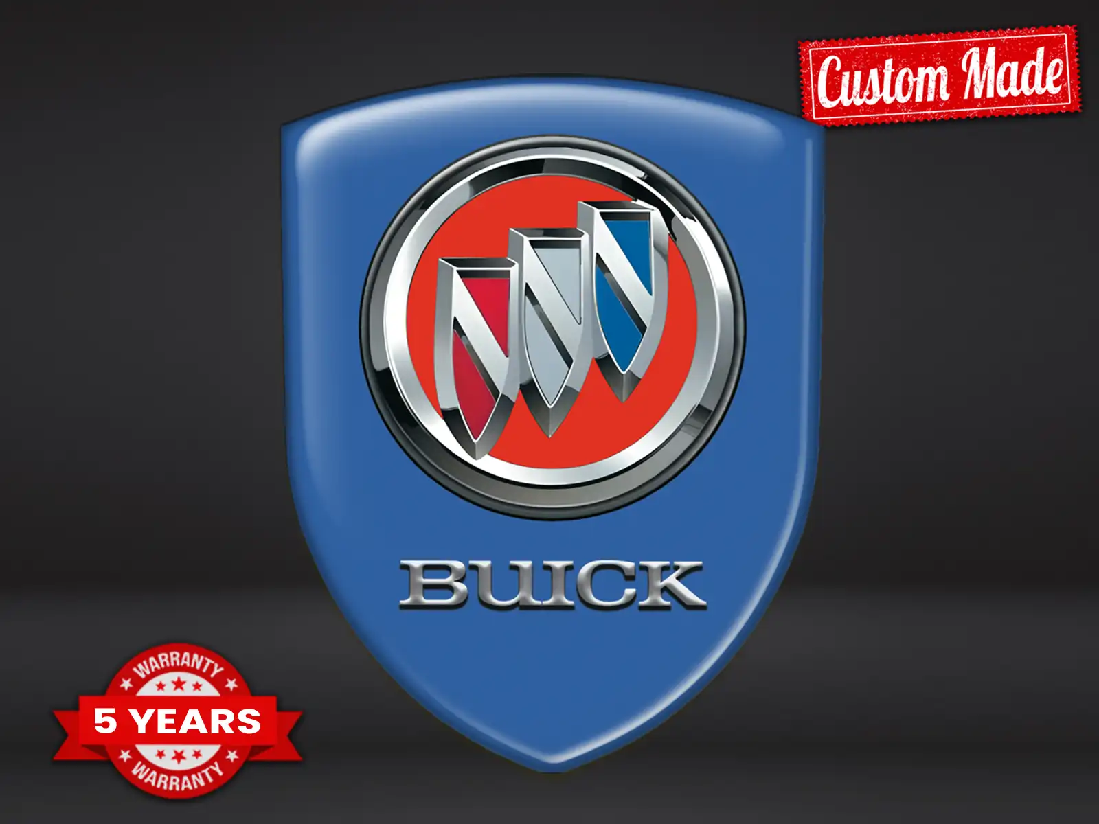 Buick Logosticker Universal Exklusiv Anpassbar